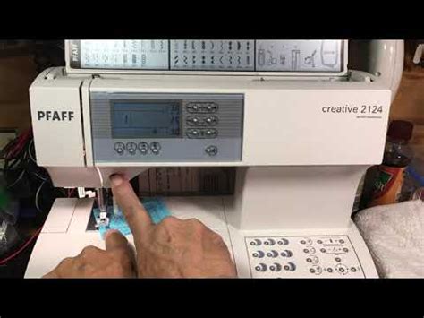 Pfaff 2124 and smart card reader sewing discussion topic 